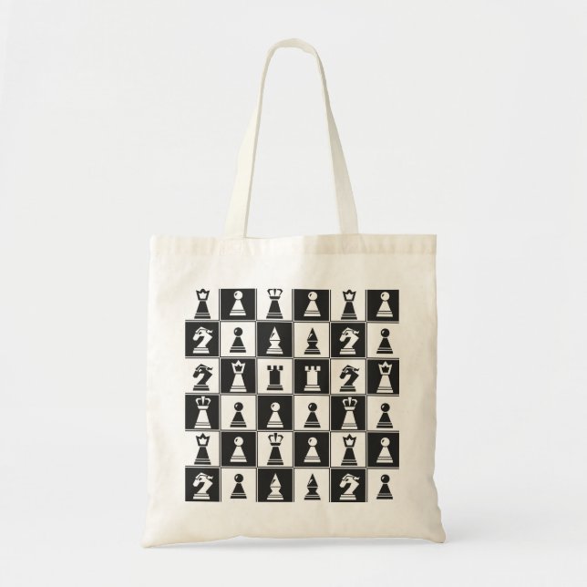 Sac fourre-tout de conception d'échecs (Devant)