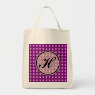 Sac fourre-tout de conception monogramme personnal