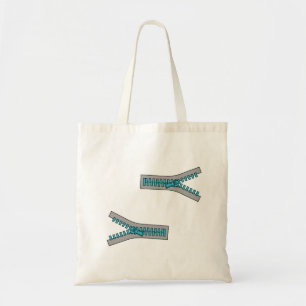 Sac fourre-tout de conception zip d'illusion