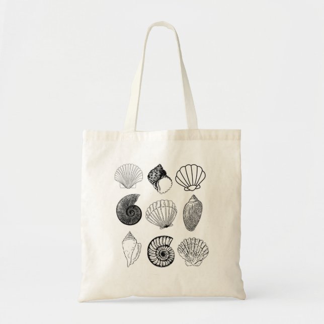 Sac fourre-tout de coquillages (Devant)
