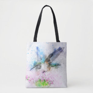 Sac fourre-tout de couleur Hummingbird Pastel
