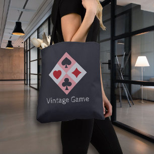 Sac fourre-tout de couleurs vintage de cartes de l