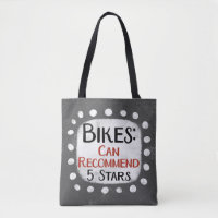 Sac fourre-tout de critique de vélos 5 étoiles