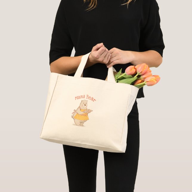 Sac fourre-tout de cuisson de l'ours maman (Devant (produit))