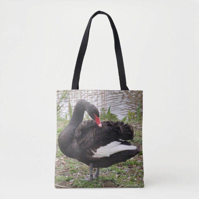 Sac fourre-tout de cygne noir (Devant)
