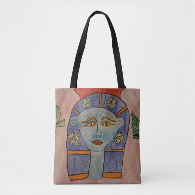 Sac fourre-tout de déesse égyptienne (Devant)