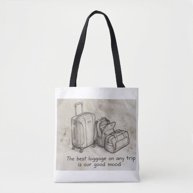 Sac fourre-tout de design inspirant pour les cours (Devant)