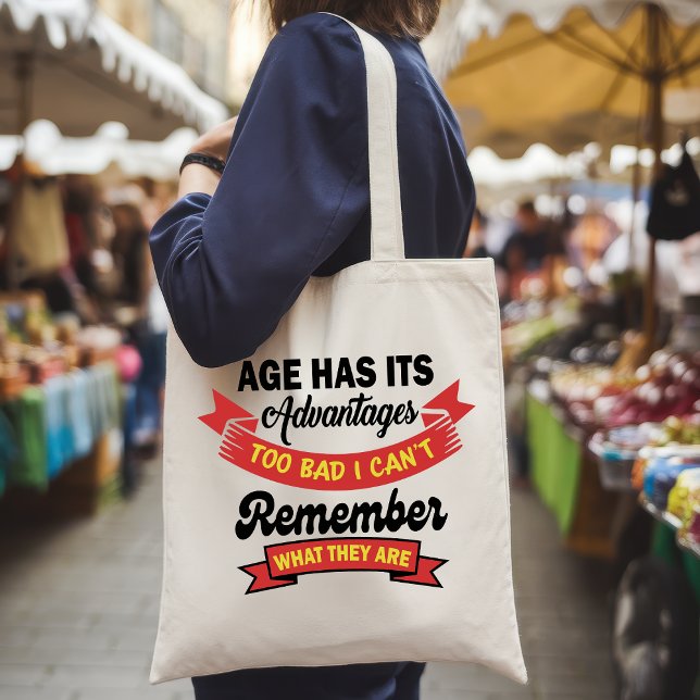 Sac fourre-tout de devis de vieillissement amusant (Créateur téléchargé)