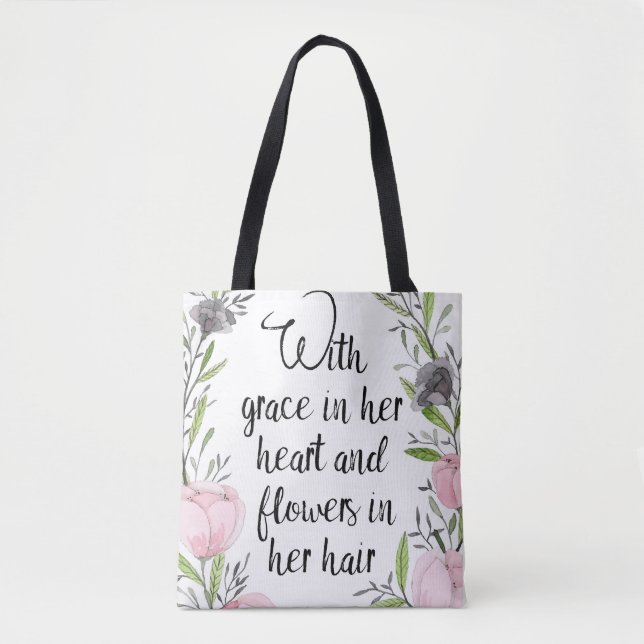 Sac fourre-tout de devis inspirant (Devant)