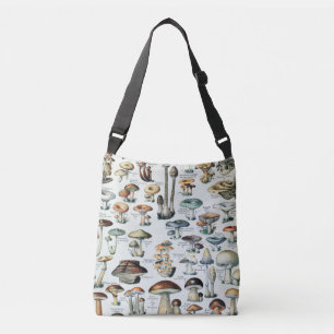 Sac fourre-tout de diagramme de champignon comesti