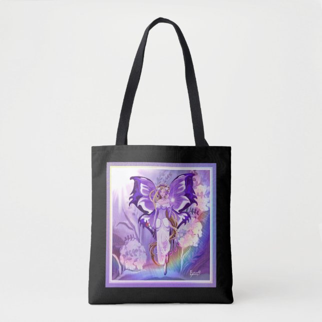 Sac fourre-tout de fées violet (Devant)