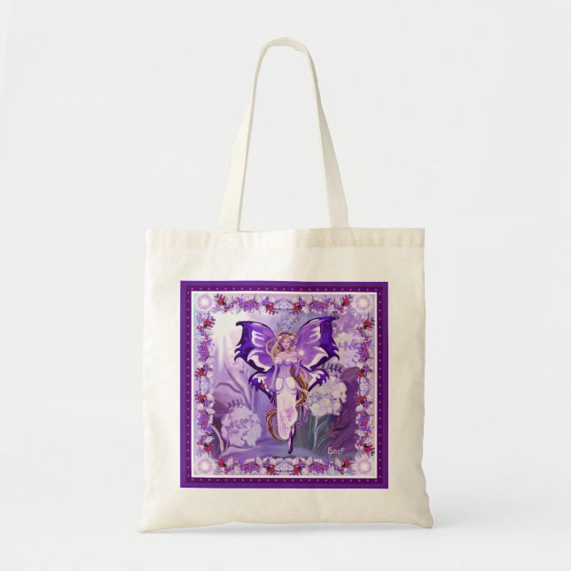 Sac fourre-tout de fées violet (Devant)