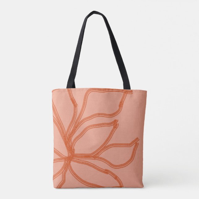 Sac fourre - tout de feuille d'automne (Dos)
