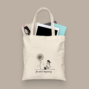 Sac fourre-tout de fille noire