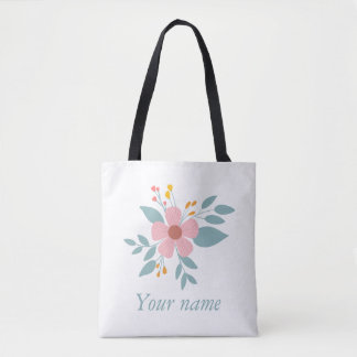 Sac fourre-tout de fleurs de beauté