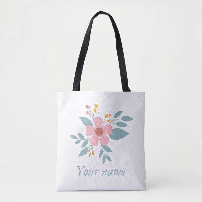 Sac fourre-tout de fleurs de beauté (Devant)