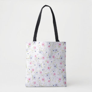 sac fourre-tout de fleurs de printemps