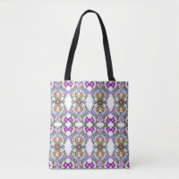 sac fourre-tout de fleurs ornementales
