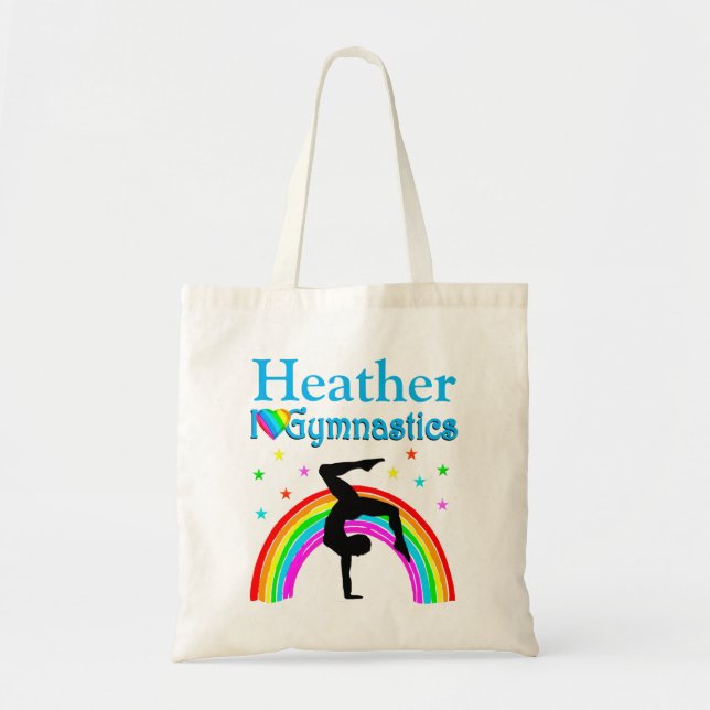 SAC FOURRE-TOUT DE GYMNASTIQUE PERSONNALISÉ BLUE R (Devant)