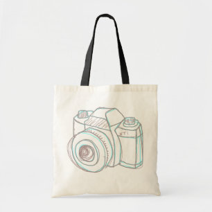 sac fourre-tout de la caméra d'esquisse