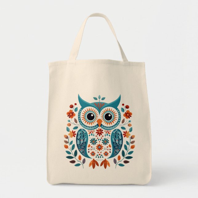 Sac fourre-tout de la Chouette nordique (Devant)