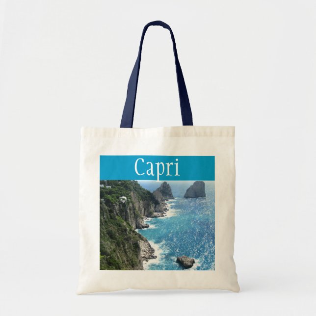 Sac fourre-tout de la côte de Capri (Devant)