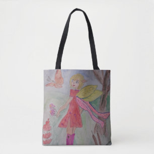 Sac fourre-tout de la fée des papillons