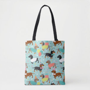 Sac fourre-tout de la fête de Dachshund