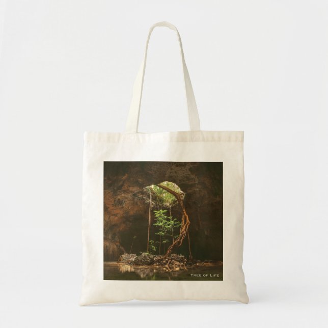 Sac fourre-tout de la foi chrétienne de l'arbre de (Devant)