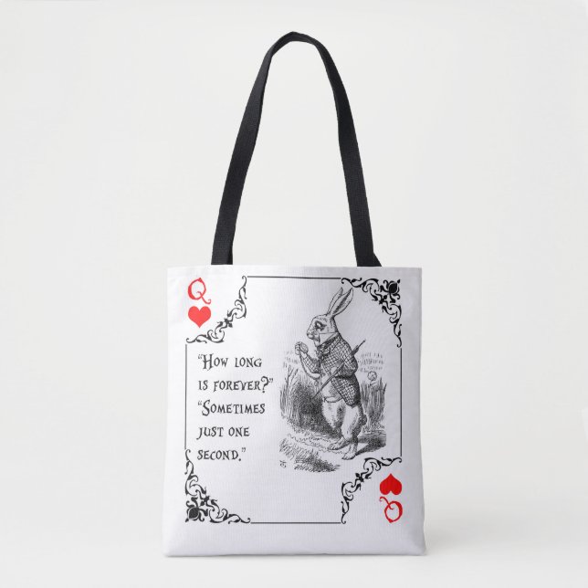 Sac fourre-tout de la Reine des Coeurs d'Alice (Devant)