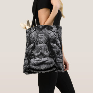 Sac fourre-tout de la statue de Bouddha asiatique