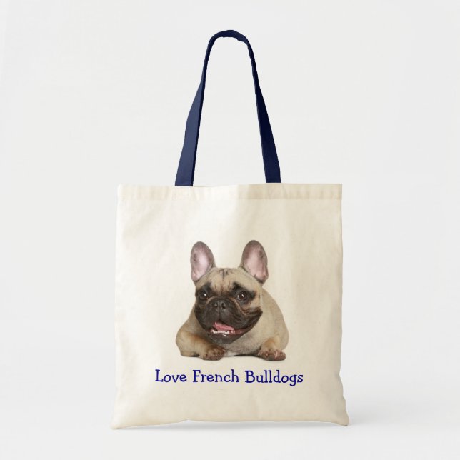 Sac fourre - tout de la toile de Chien à Chien à C (Devant)