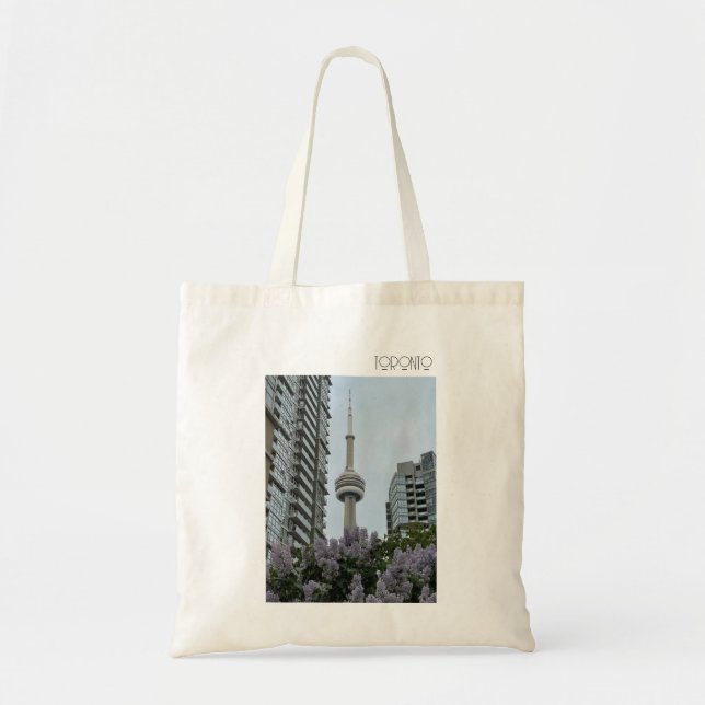 Sac fourre-tout de la tour du CN à Toronto. (Devant)