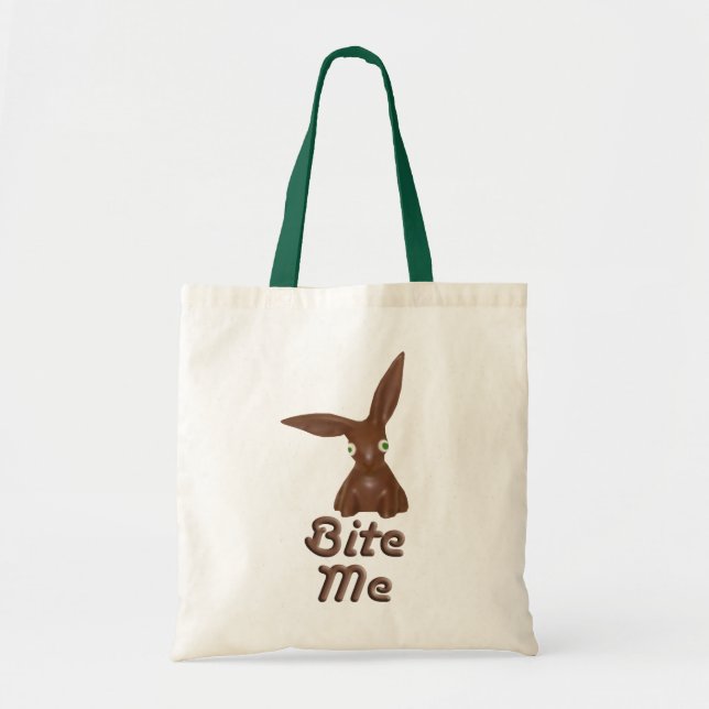 Sac fourre-tout de lapin au chocolat (Devant)