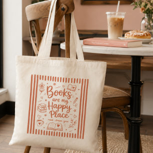 Sac fourre-tout de lecteur pour l'endroit heureux