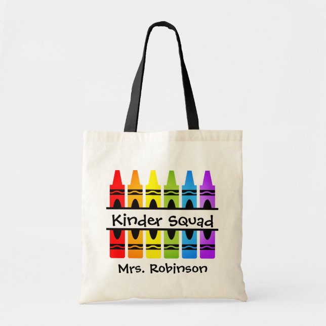 Sac fourre-tout de l'enseignant Crayon Crayon de K (Devant)