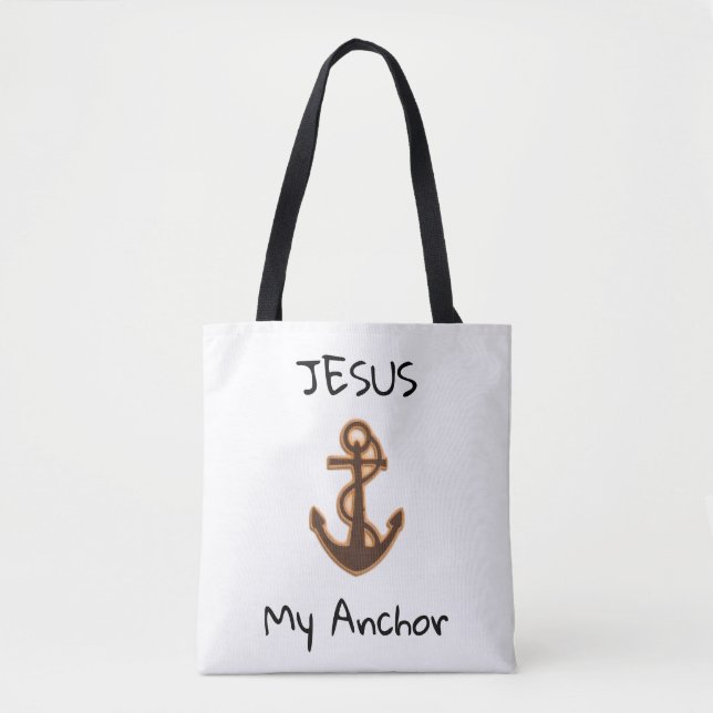 Sac fourre-tout de l'épaule de Jésus Ancre (Devant)
