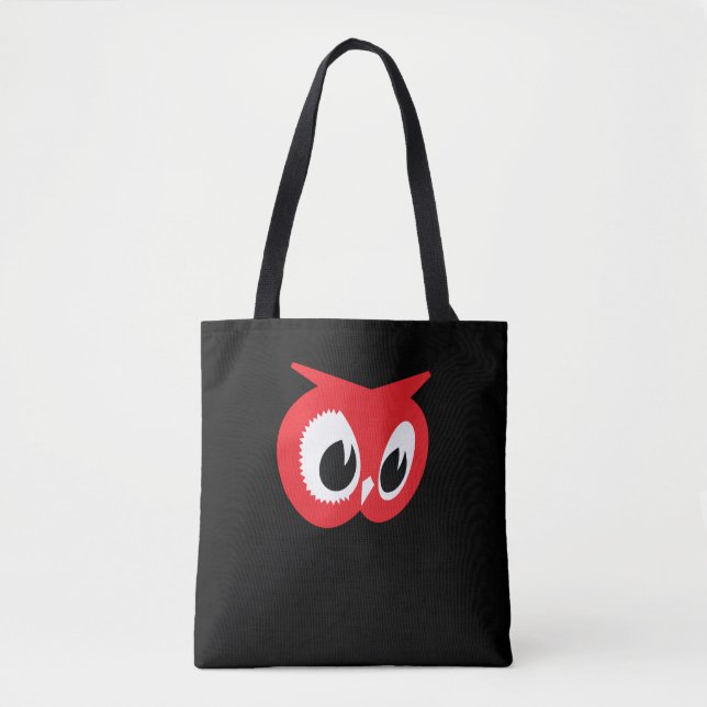 Sac fourre-tout de l'épaule de la Chouette rouge (Devant)