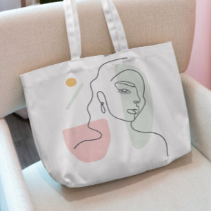 Sac fourre-tout de ligne continue pour femme