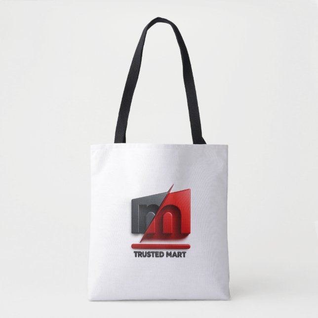 Sac fourre-tout de logo 3D Mart fiable (Devant)