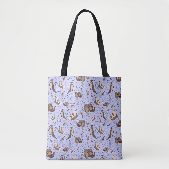 Sac fourre-tout de Loutres de Mer (Devant)