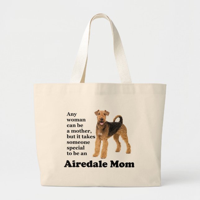 Sac fourre-tout de maman Airedale (Devant)