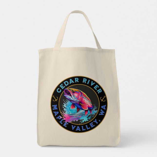 Sac fourre-tout de Maple Valley (Cedar River) Wash (Dos)