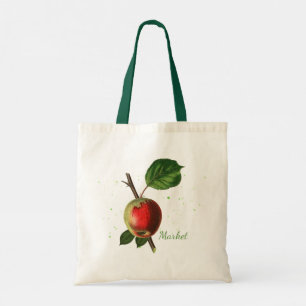 Sac fourre-tout de marché Apple réutilisable