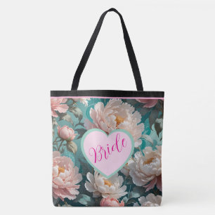 Sac fourre-tout de mariée à impression multiple de