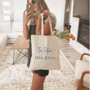 Sac fourre-tout de mariée, Future Mrs Blue personn