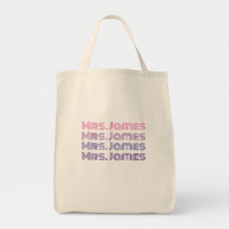 Sac fourre-tout de mariée mariage personnalisé