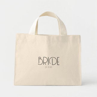 Sac fourre-tout de mariée personnalisable