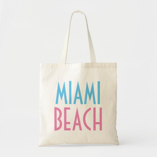 Sac fourre-tout de Miami Beach (Devant)