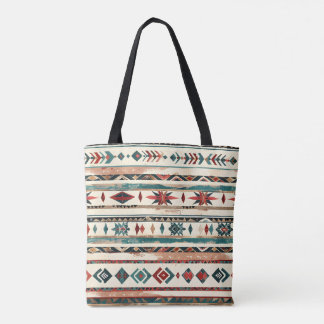 Sac fourre-tout de Motif géométrique coloré